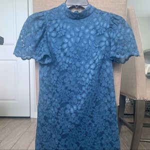 Eliza J Lace A Line Dress